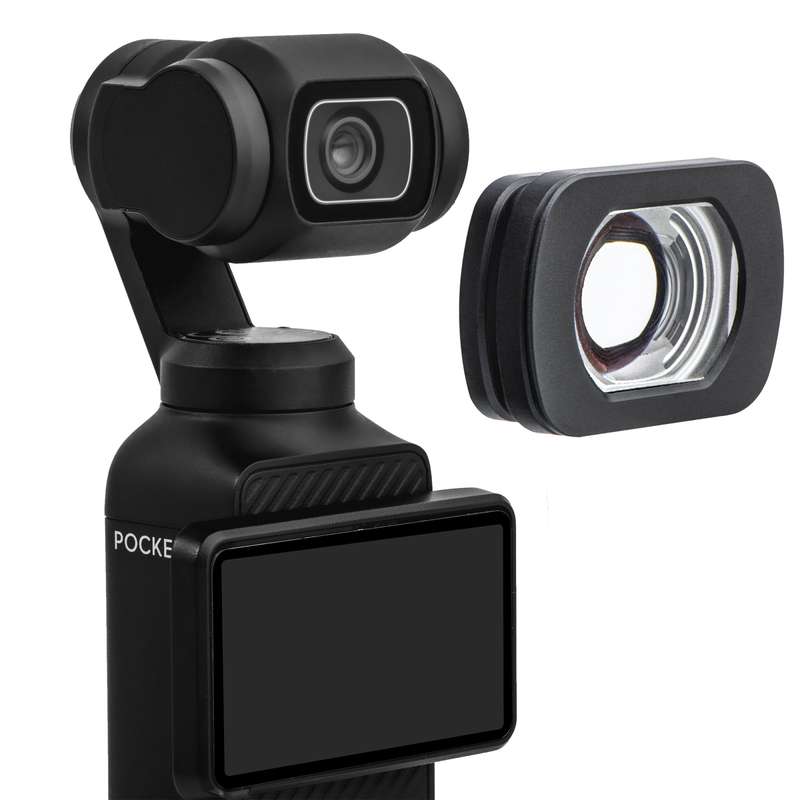 For DJI OSMO Pocket 3 STARTRC Drone Wide-Angle Lens Filter (Black)