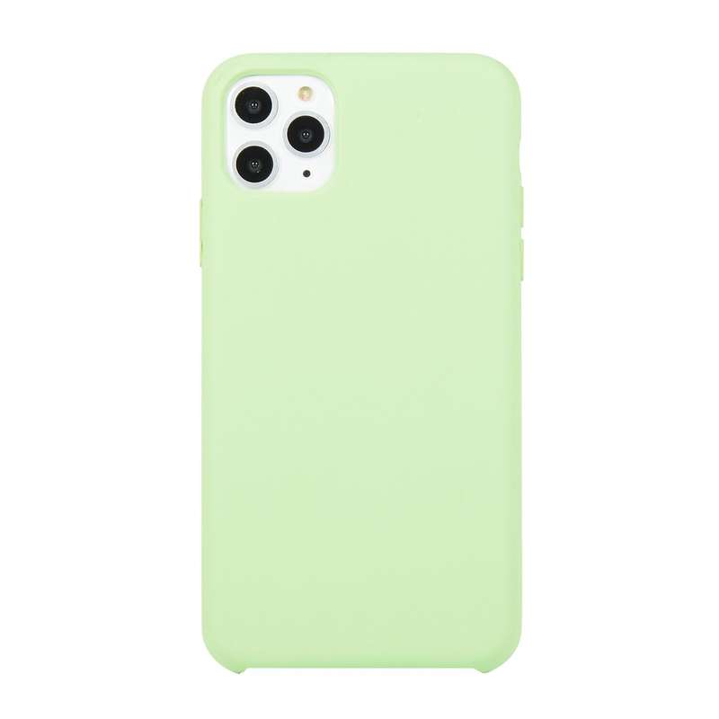 For vivo X50 Pro Solid Color Imitation Liquid Silicone Straight Edge Dropproof Full Coverage Protect