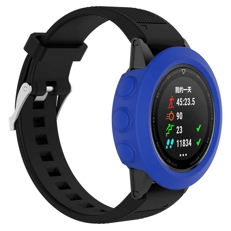 Smart Watch Silicone Protective Case, Host not Included for Garmin Fenix 5(White)