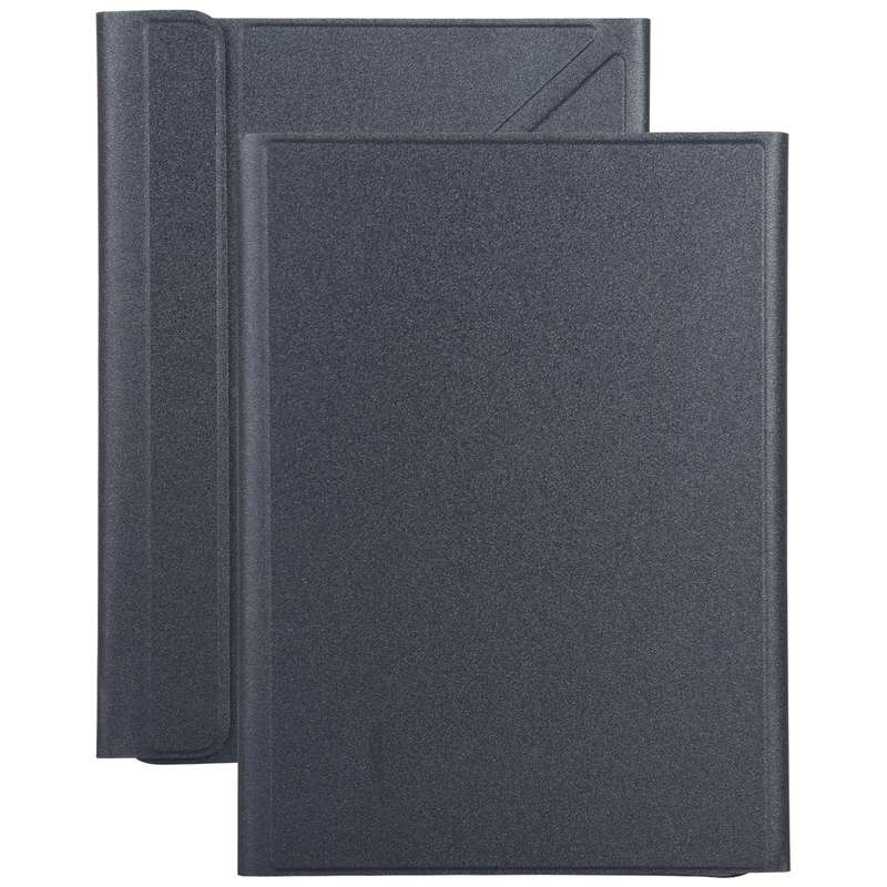 Universal Magnetic Detachable Ultra-thin Tablet Case with Holder for iPad 9-10 inch(Black)