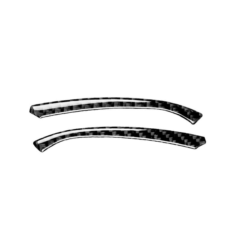 Car Carbon Fiber Dashboard Decorative Strip for Nissan 370Z Z34 2009-, Left and Right Drive Universa