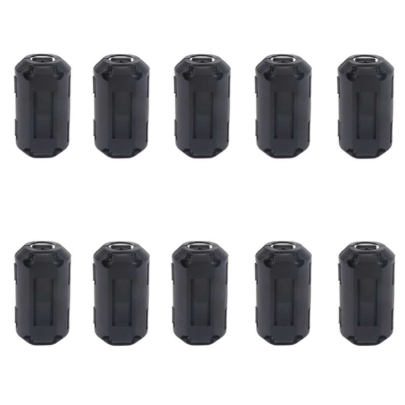 10 PCS / Pack 3.5mm Anti-interference Degaussing Ring Ferrite Ring Cable Clip Core Noise Suppressor