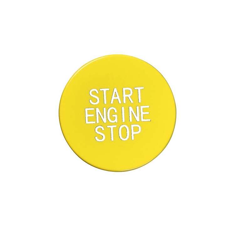Car Carbon Fiber One-button Start Decorative Sticker for BMW 3 Series / G20 / G05 / G06 / G07 / G14