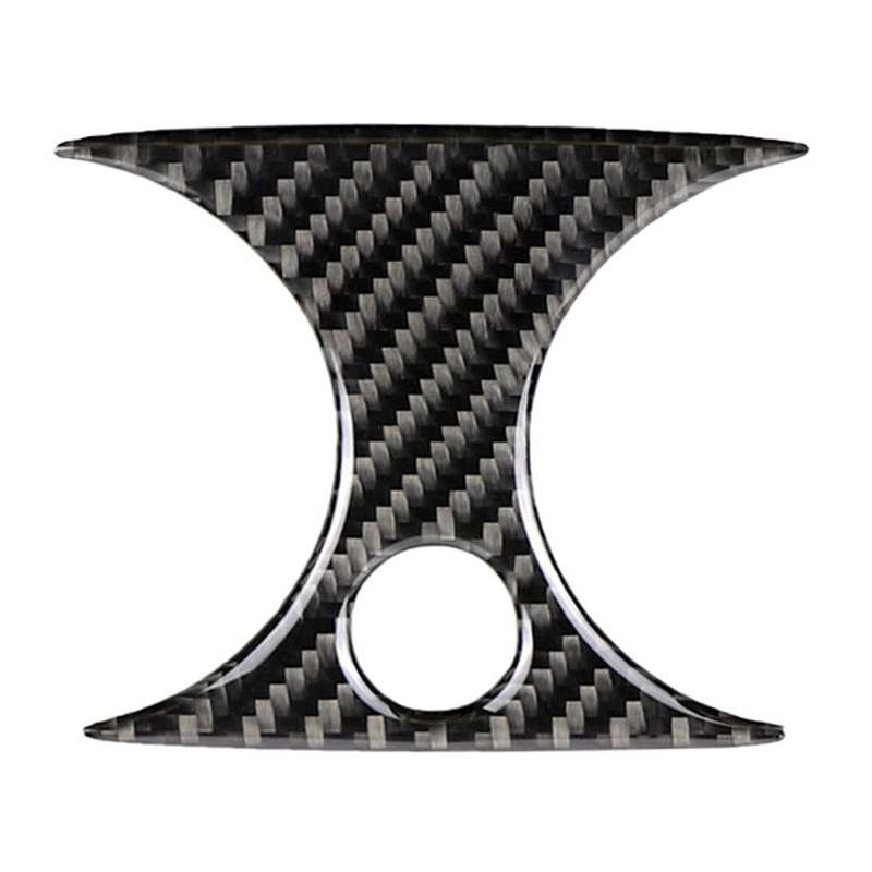 Car Carbon Fiber Rear Air Outlet Middle Decorative Sticker for Mercedes-Benz C Class W205 C180 C200