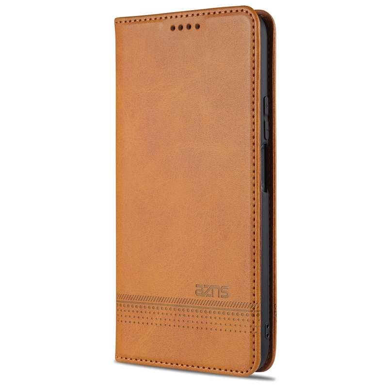 For vivo Y52s AZNS Magnetic Calf Texture Horizontal Flip Leather Case with Card Slots & Holder & Wal