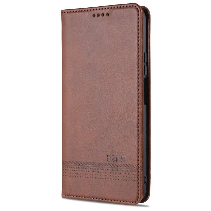For vivo Y52s AZNS Magnetic Calf Texture Horizontal Flip Leather Case with Card Slots & Holder & Wal