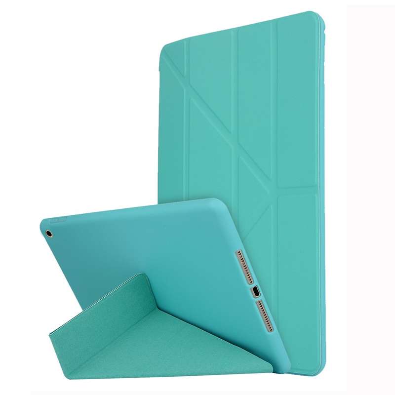 For iPad 10.2 2021 / 2020 / 2019 TPU Horizontal Deformation Flip Leather Case with Holder(Red)