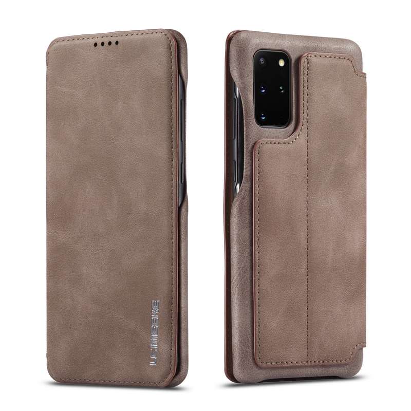 For Samsung Galaxy S20 FE LC.IMEEKE Hon Ancient Series Horizontal Flip Leather Case with Holder & Ca