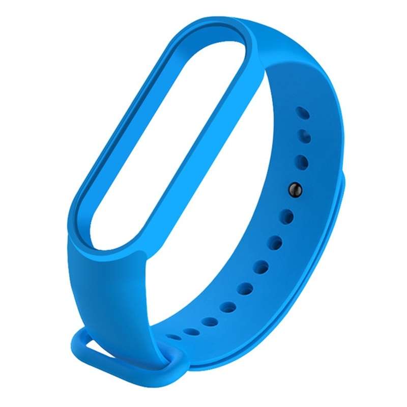 For Xiaomi Mi Band 6 (CA8856) Solid Color Silicone Watch Band(Black)