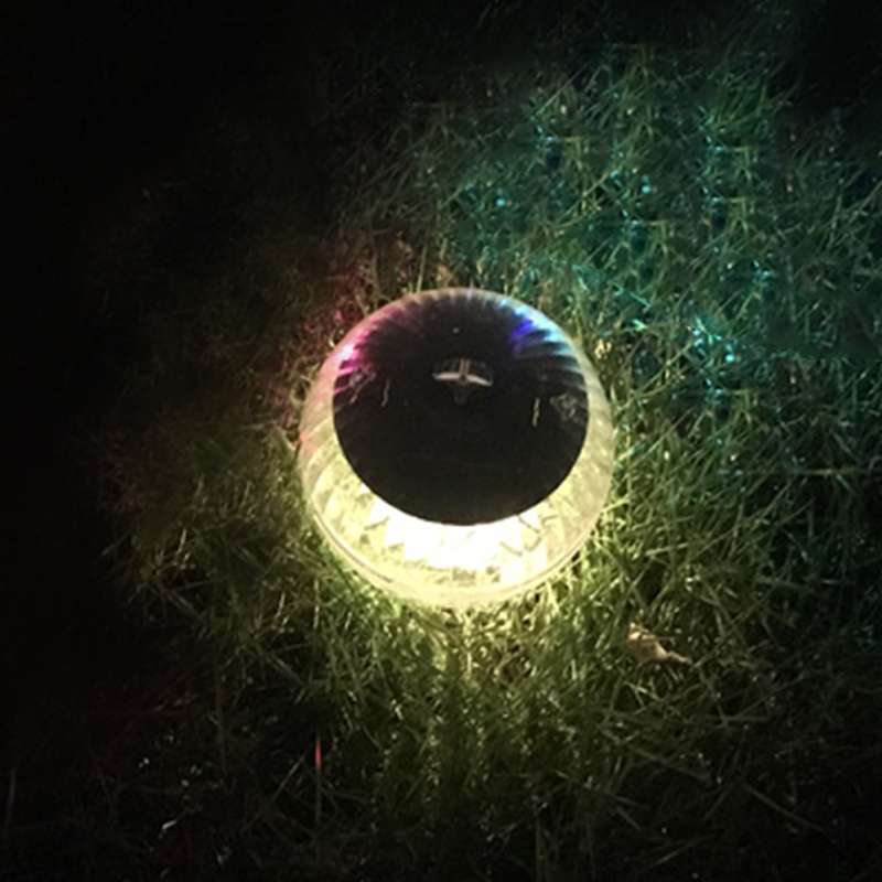Solar Power Outdoor Pool Floating Ball Waterproof Light Garden Decoration Lamp(Colorful Light)