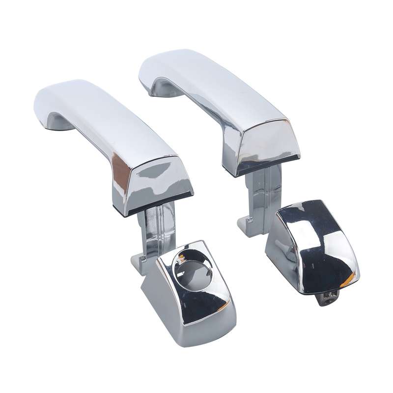 2 PCS A5198 Car Electroplating Front Outside Door Handle 82651/82662-3J010 for Hyundai Veracruz 2007