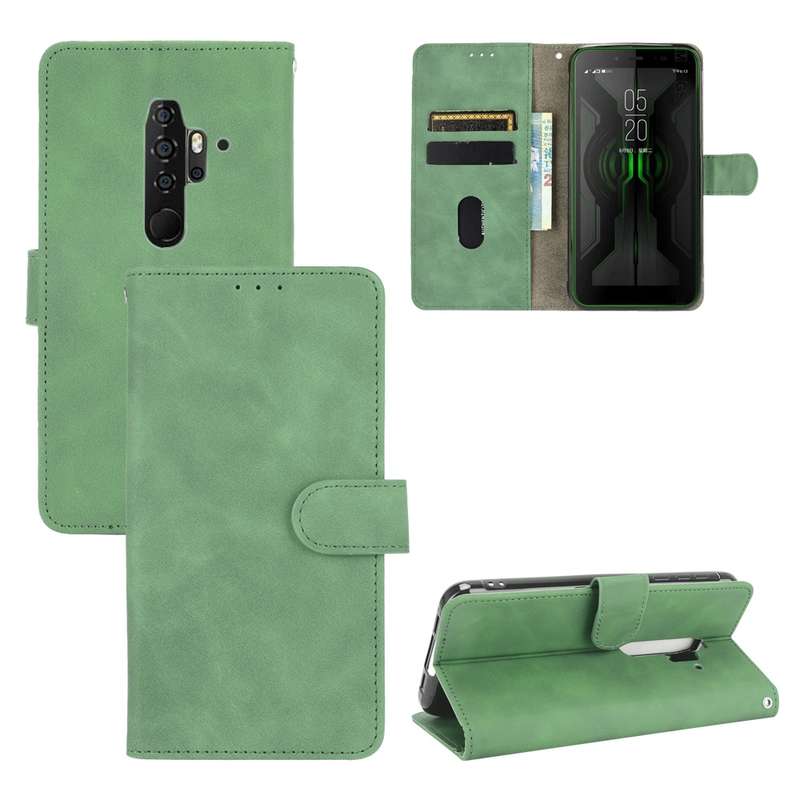 For Blackview BV6300 Pro Solid Color Skin Feel Magnetic Buckle Horizontal Flip Calf Texture PU Leath