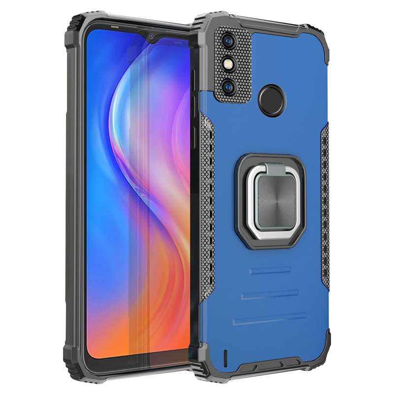 For Tecno Spark 6 Go Fierce Warrior Series Armor All-inclusive Shockproof Aluminum Alloy + TPU Prote