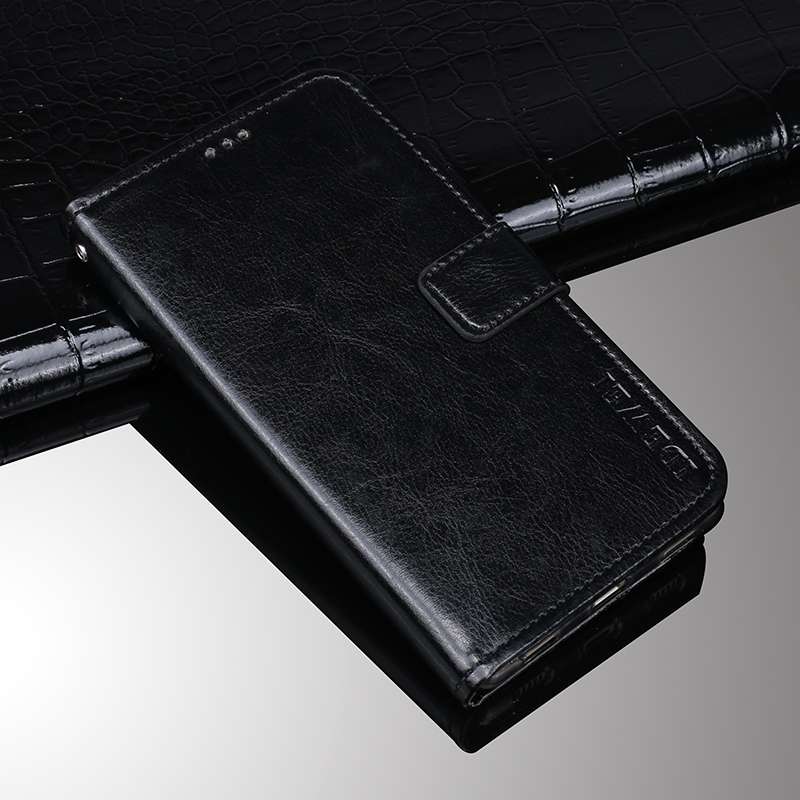 For OPPO A53s 5G idewei Crazy Horse Texture Horizontal Flip Leather Case with Holder & Card Slots &