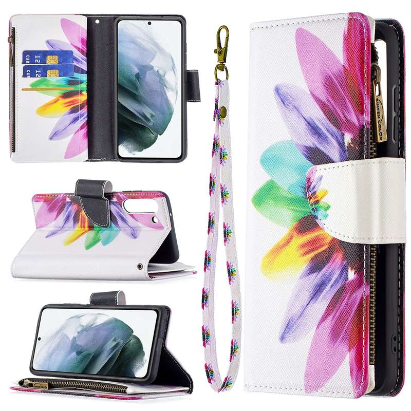 For Samsung Galaxy Tab A7 Lite T220 Cowhide Texture Horizontal Flip Leather Case with Holder & Card