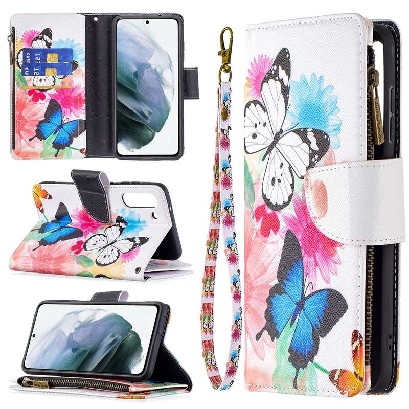 For Samsung Galaxy Tab A7 Lite T220 Cowhide Texture Horizontal Flip Leather Case with Holder & Card