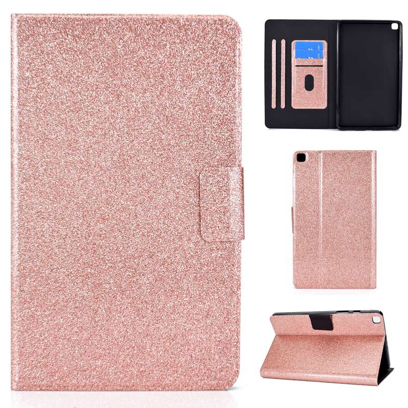 For Samsung Galaxy Tab A7 Lite T220 Cowhide Texture Horizontal Flip Leather Case with Holder & Card
