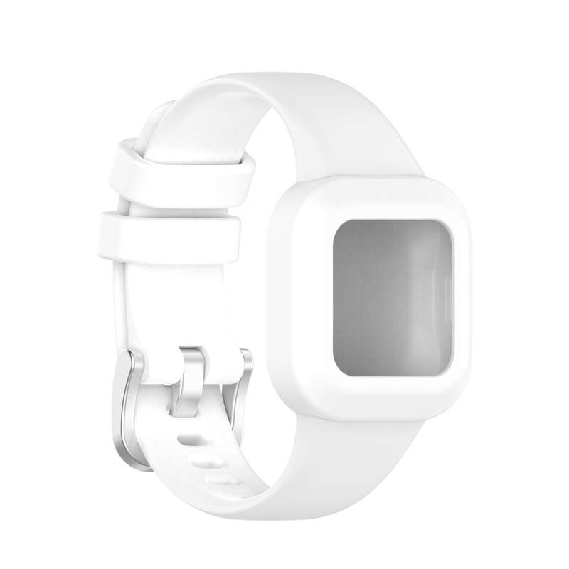 For Garmin Vivofit JR3 Silicone Pure Color Watch Band(Blue Grey)