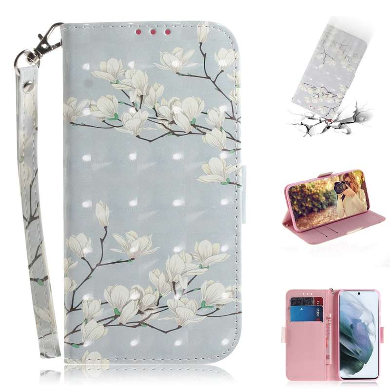 For Samsung Galaxy Z Flip3 5G Cross Pattern Slim PC Protective Case(Green)