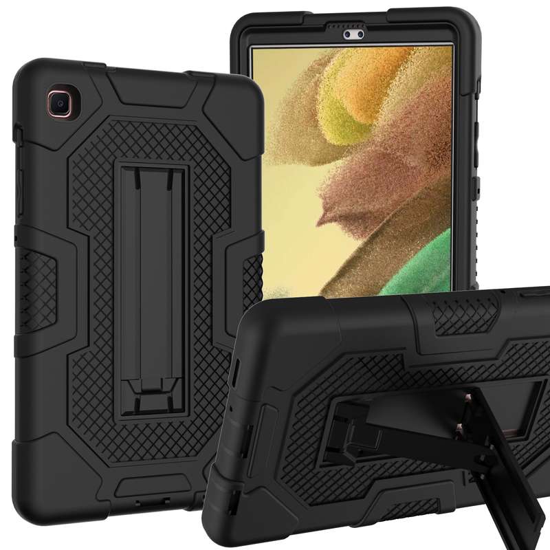 For Samsung Galaxy Tab A7 Lite T220 / T225 Contrast Color Robot Shockproof Silicone + PC Protective