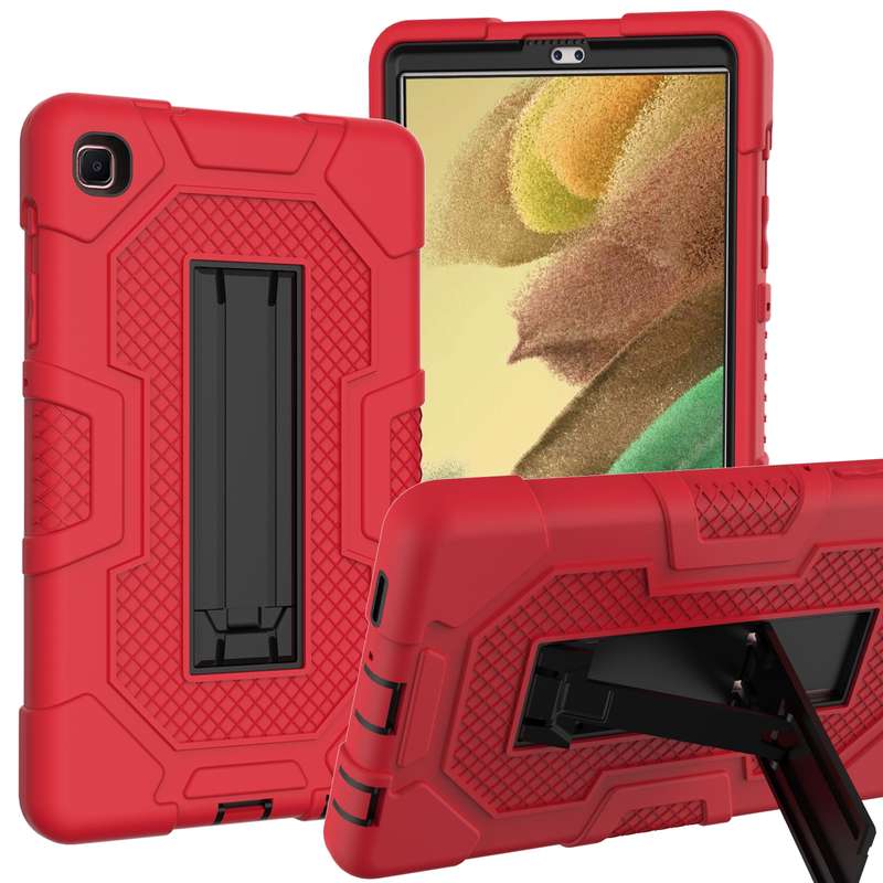For Samsung Galaxy Tab A7 Lite T220 / T225 Contrast Color Robot Shockproof Silicone + PC Protective