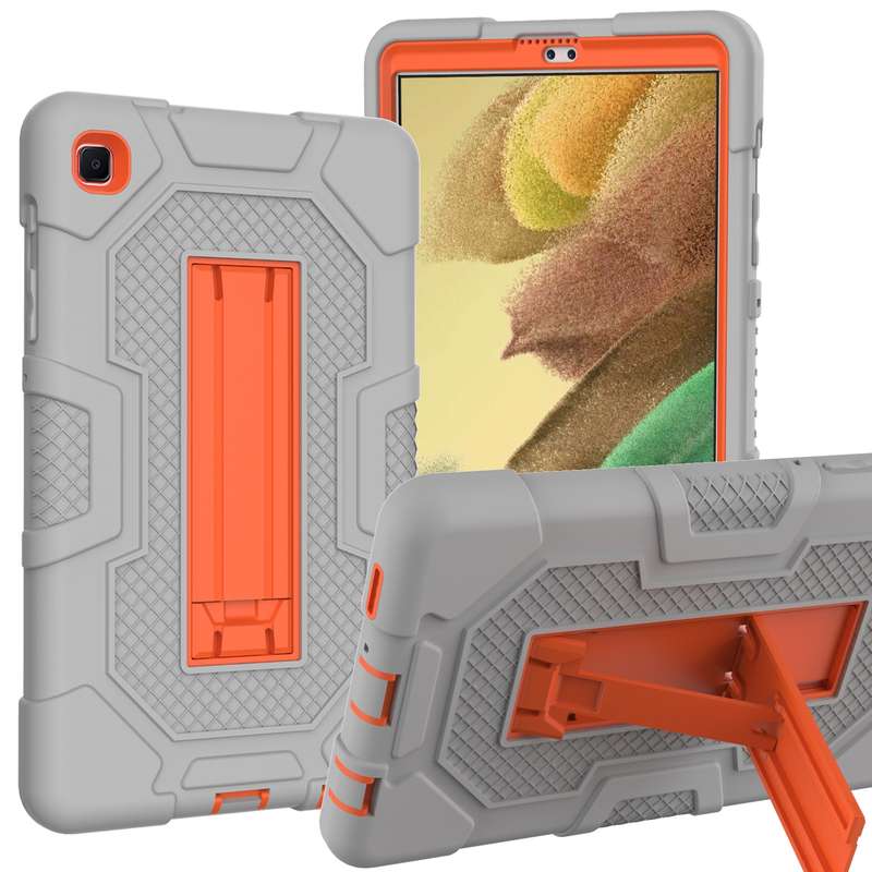 For Samsung Galaxy Tab A7 Lite T220 / T225 Contrast Color Robot Shockproof Silicone + PC Protective