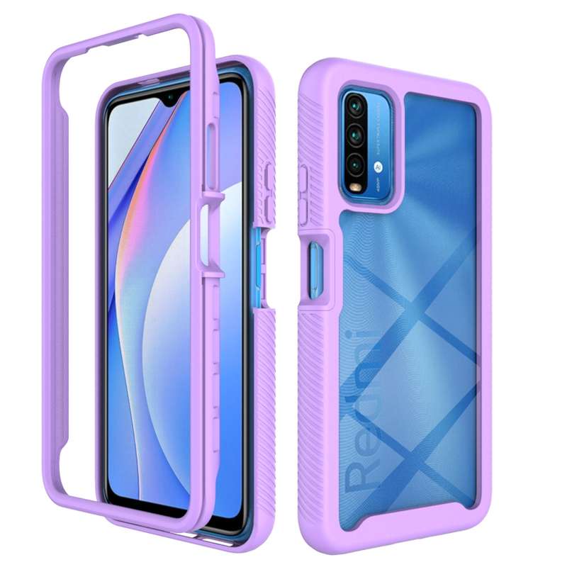 For Xiaomi Poco M3 / Redmi 9T Starry Sky Solid Color Series Shockproof PC + TPU Protective Case(Baby