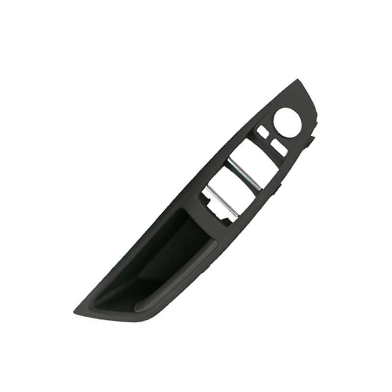 Car Left Front Inner Door Armrest for BMW 5 Series F10 / F18, Left Driving(Black)