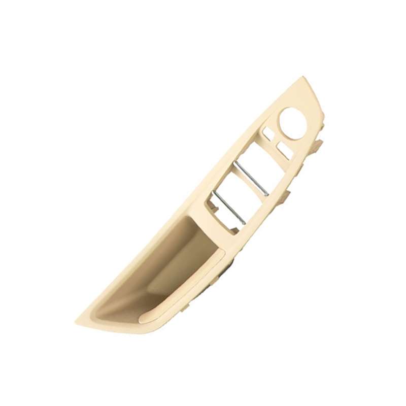 Car Left Front Inner Door Armrest for BMW 5 Series F10 / F18, Left Driving(Beige)