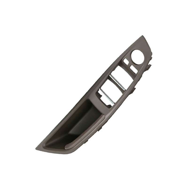 Car Left Front Inner Door Armrest for BMW 5 Series F10 / F18, Left Driving(Mocha)