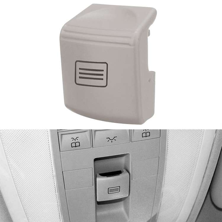 Car Sunroof Switch Button Dome Light Button for Mercedes-Benz W204 / X204 2008-2015(Mercerized Beige