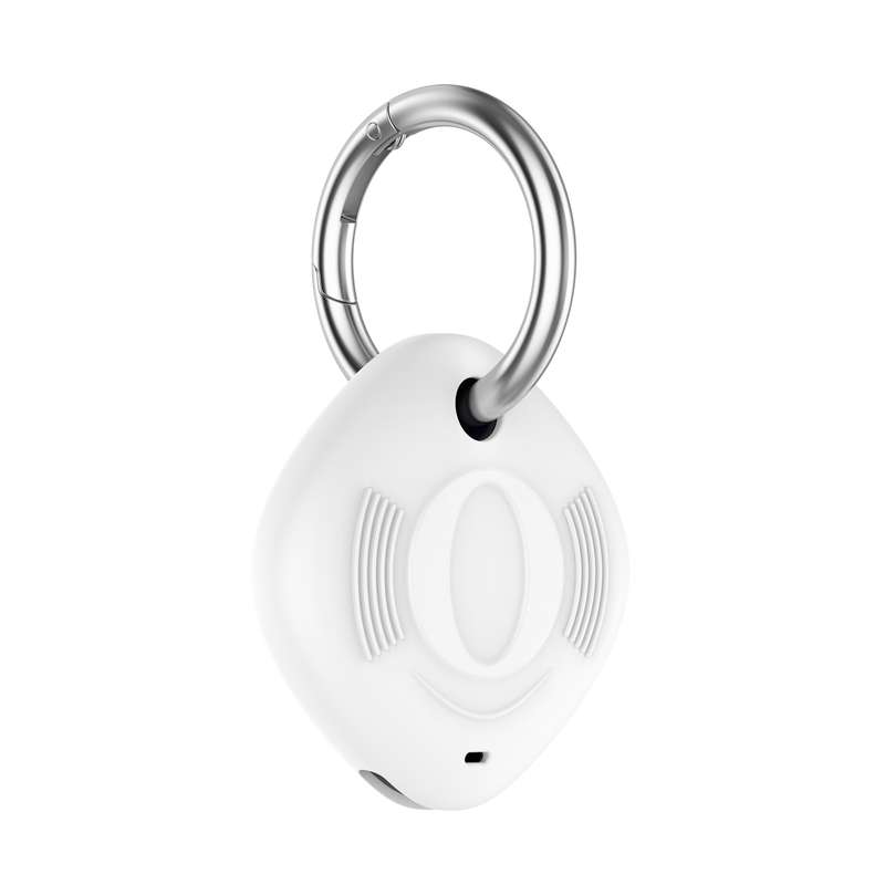 Location Tracker Anti-lost Portable Silicone Protective Case for Samsung Galaxy Smart Tag(Black)