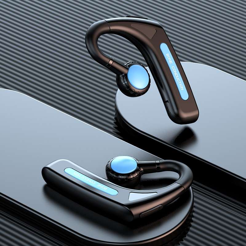 M-618 Bone Conduction Hanging Ear Stereo Bluetooth Headset(Black)