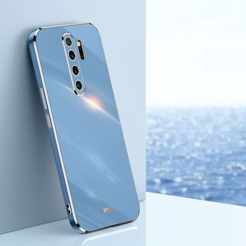 For Xiaomi Mi 8 XINLI Straight Edge 6D Electroplate TPU Phone Case(Black)