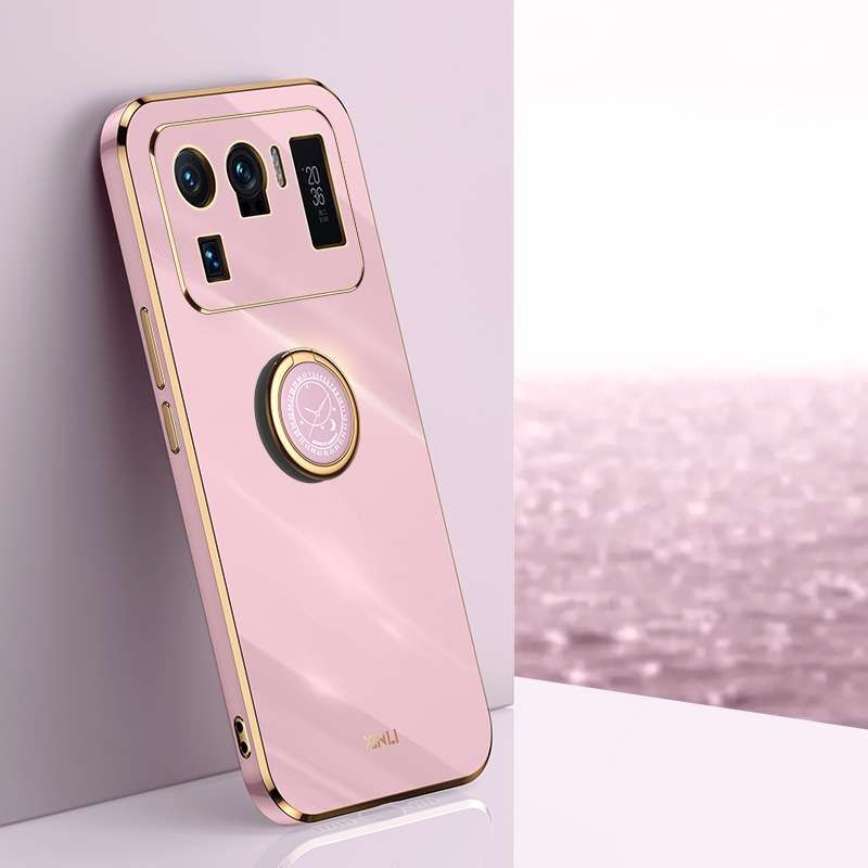For Xiaomi Mi 11 Lite XINLI Straight Edge 6D Electroplate TPU Phone Case(Celestial Blue)