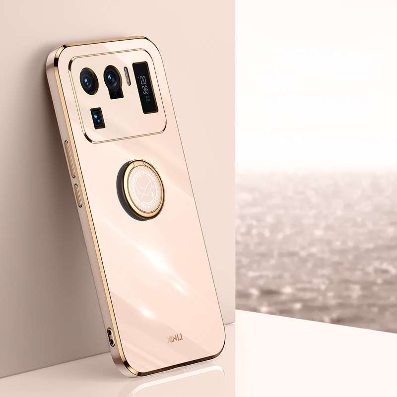 For Xiaomi Mi 11 Lite XINLI Straight Edge 6D Electroplate TPU Phone Case(Celestial Blue)