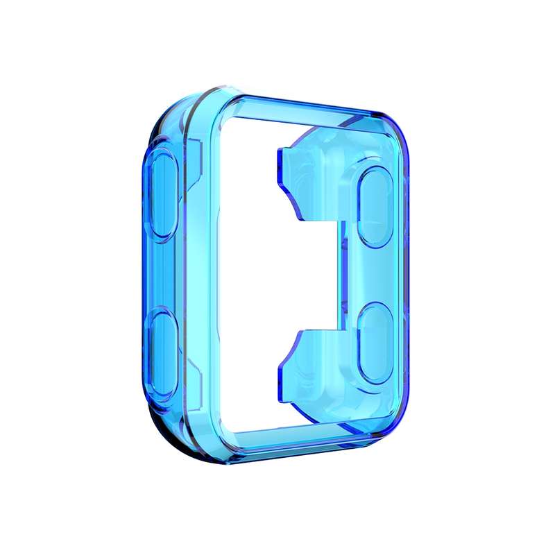 For Garmin Forerunner 35 / 30 TPU Half-pack Candy Color Protective Case(Transparent Orange)