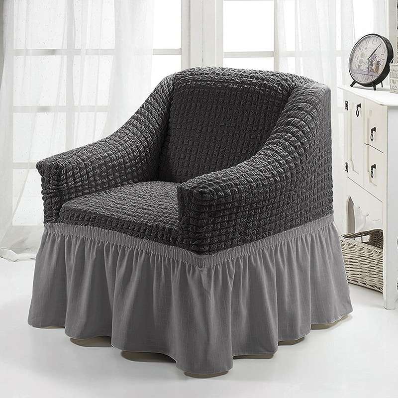 Double Seat Living Room Four Seasons Elastic Full Coverage Non-slip Sofa Cover, Size: 145 x 185cm(Sn
