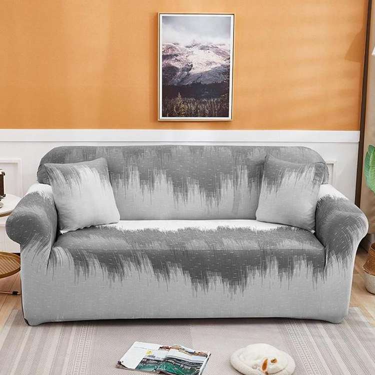 Double Seat Living Room Four Seasons Elastic Full Coverage Non-slip Sofa Cover, Size: 145 x 185cm(Sn