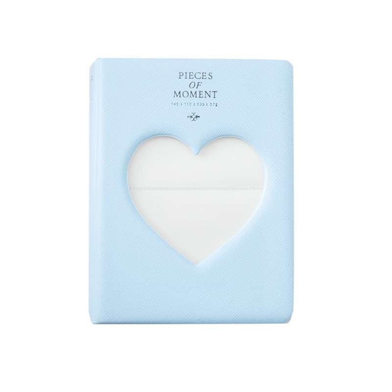 Hollow Heart 64 Pockets Photo Book Album Name Card Holder for Fujifilm Instax Mini 8 /7s /70 /25 /50