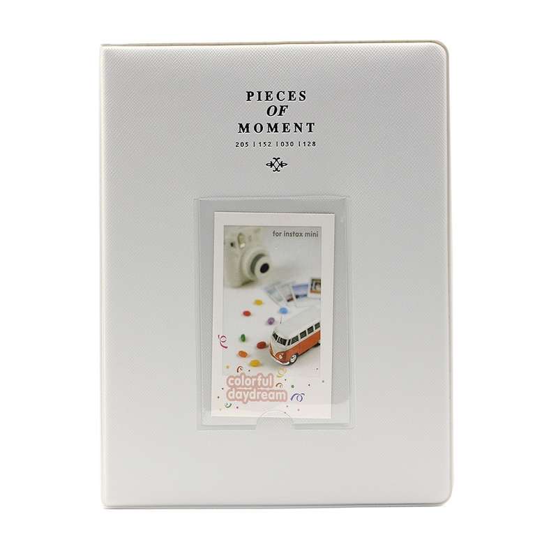 128 Pockets Photo Book Album Name Card Holder for Fujifilm Instax Mini 8 /7s /70 /25 /50s /90(Sky Bl