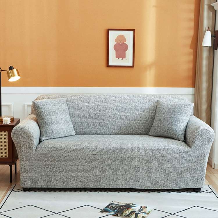 Double Seat Full Coverage Elastic Non-slip Sofa Cover(Wealth Tree)