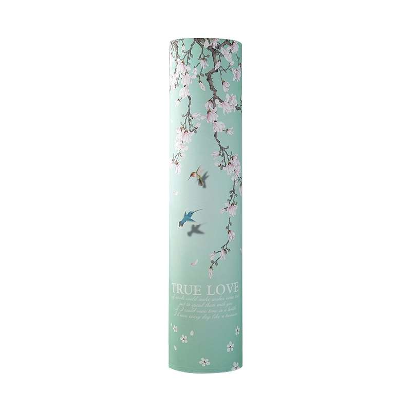 Elastic Cloth Cabinet Type Air Conditioner Dust Cover, Size:180 x 40cm(Peacock)