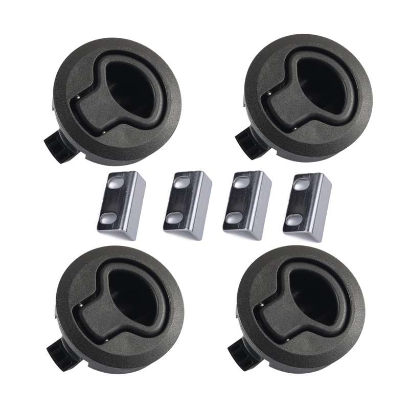 A5661 4 PCS RV / Yacht Flush Pull Slam Latch