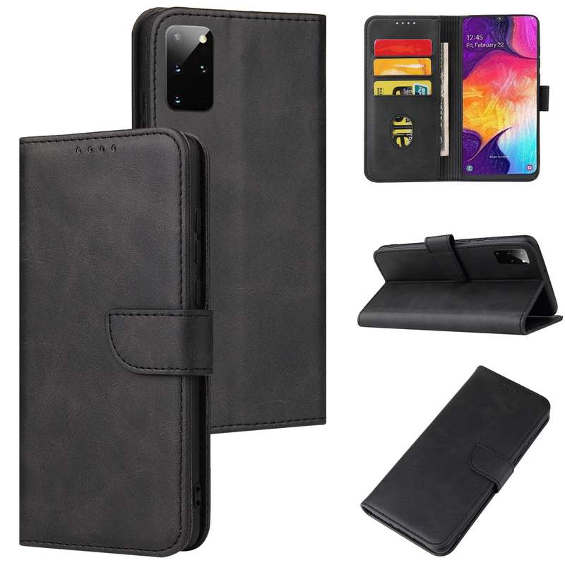 For Samsung Galaxy S20+ Calf Texture Buckle Horizontal Flip Leather Case with Holder & Card Slots &