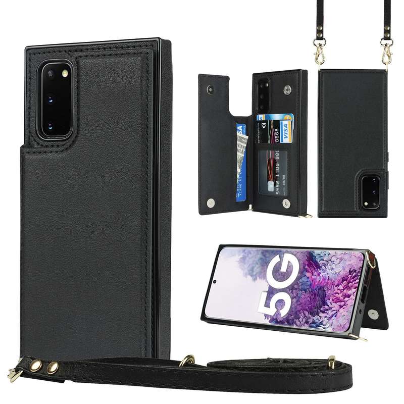 For Samsung Galaxy S21 Ultra 5G Card Slot Design Shockproof TPU Protective Case(Black)