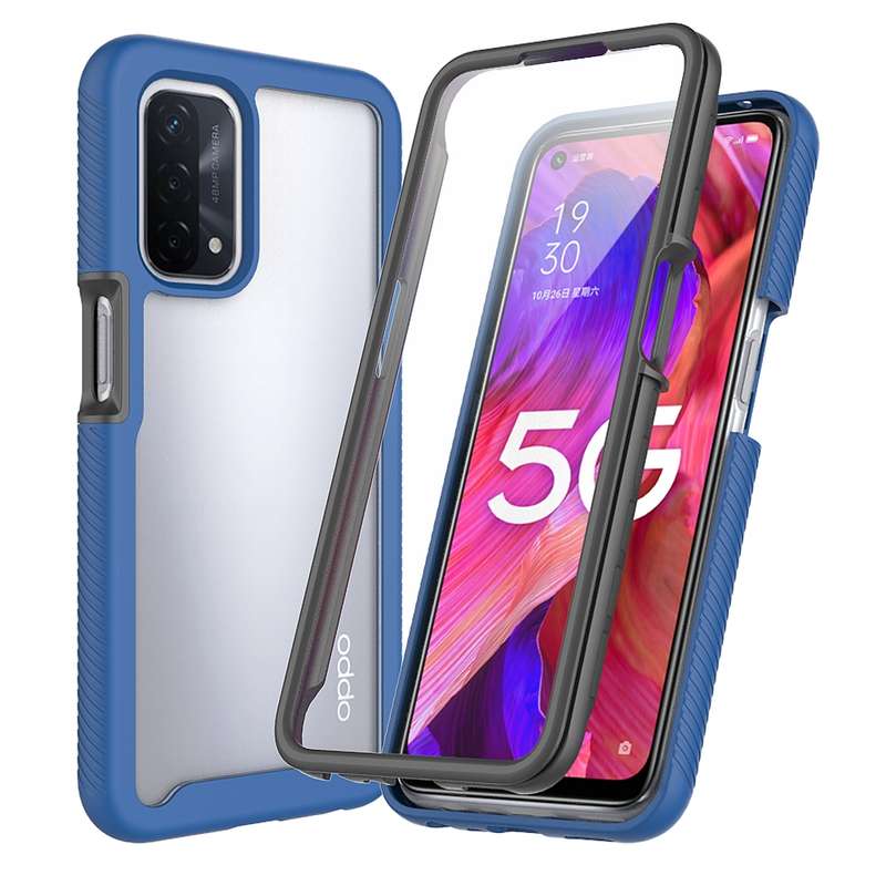 For OPPO A54 5G / A74 5G / A93 5G / OnePlus Nord N200 5G Starry Sky Full Body Hybrid Shockproof Phon