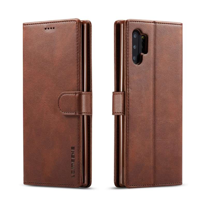 For Galaxy Note 10 Plus LC.IMEEKE Calf Texture Horizontal Flip Leather Case, with Holder & Card Slot