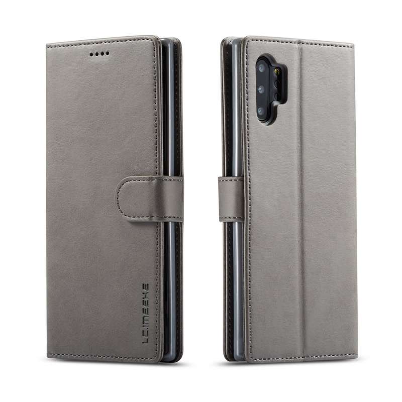 For Galaxy Note 10 Plus LC.IMEEKE Calf Texture Horizontal Flip Leather Case, with Holder & Card Slot