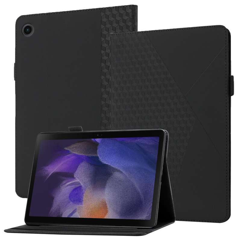For Microsoft Surface Pro 8 Solid Color Electric Pressed Horizontal Flip Tablet Leather Case with Ho